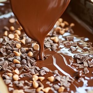 Add the chocolate layer