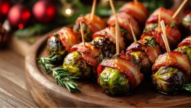 Bacon-Wrapped Brussels Sprouts