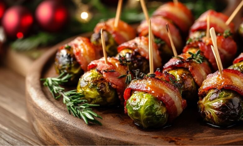 Bacon-Wrapped Brussels Sprouts