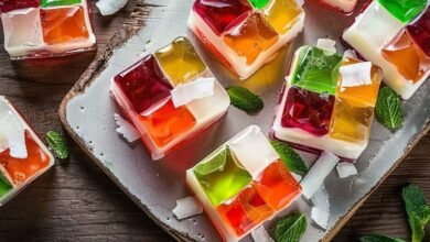 Broken Glass Jelly Squares