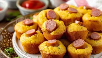 Mini Corn Dog Muffins