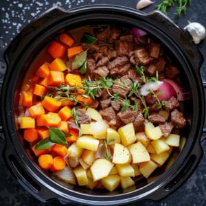 Assemble in Slow Cooker Beef