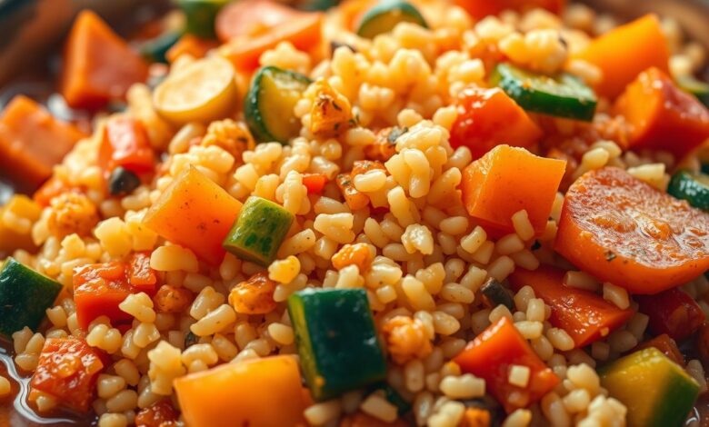 Moroccan Couscous with Seven Vegetables