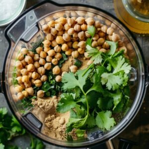 Prepare the Chickpea Mixture