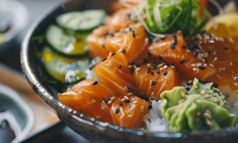 Salmon Sushi Bowl