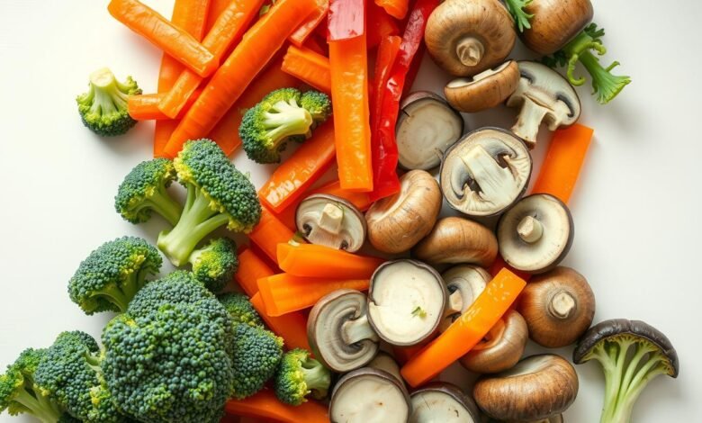 fresh-cut vegetables