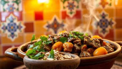 Beef Tagine with Apricots