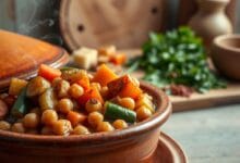 Vegetable Tagine with Chickpeas