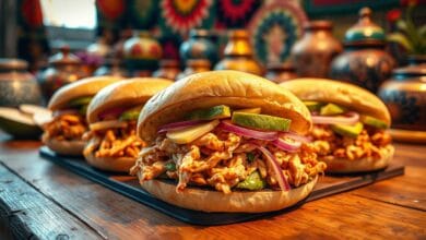 tortas de pollo mexicanas