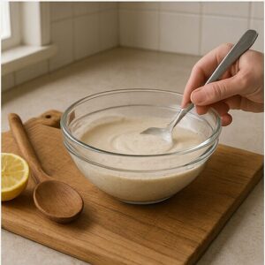 Crispy cauliflower with tahini yogurt sauce — preparation step 6