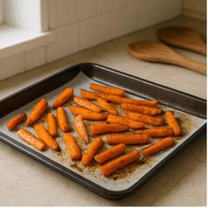 Moroccan lentil and roasted carrot salad — preparation step 3