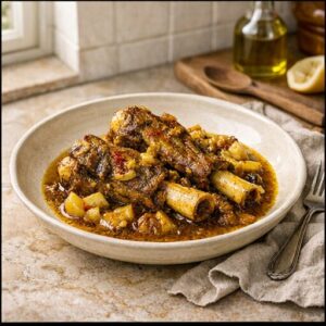 Authentic Moroccan Tangia: A Slow-Cooked Culinary Treasure 2 moroccan tangia — finished dish