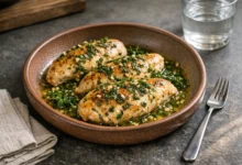 recipes chicken breast finished dish